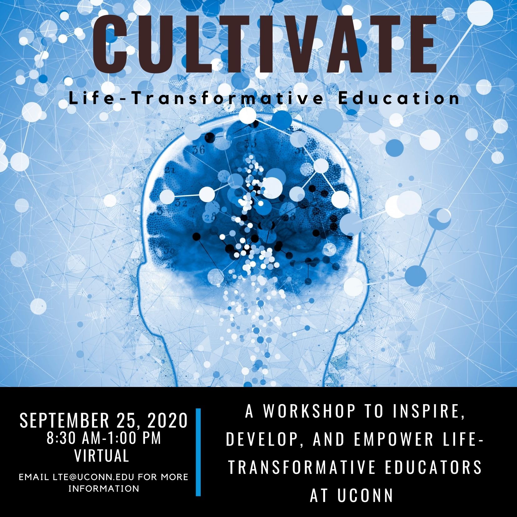 Cultivate September 25, 2020 LifeTransformative Education